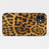 Authentic Leopard Fur Texture Case-Mate iPhone Case (Achterkant (horizontaal))