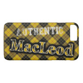 Authentic MacLeod Scottish Tartan Design Hoesje (Achterkant (Horizontaal))