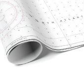 Authentic Nautical Chart Martha's Vineyard Cadeaupapier (Rol Hoek)