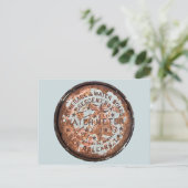 Authentic New Orleans Water Meter Hoesje Briefkaar Briefkaart (Staand voorkant)