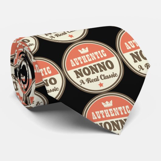 Authentic Nonno a Real Classic Stropdas (Opgerold)