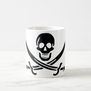 Authentic Pirate Flag van Jack Rackam Koffiemok