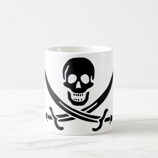 Authentic Pirate Flag van Jack Rackam Koffiemok (Center)