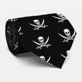 Authentic Pirate Flag van Jack Rackam Stropdas (Opgerold)