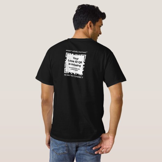 "AUTHENTIC" RED - CUBE Value T-shirt (Achterkant volledig)