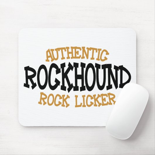 Authentic Rockhound Rock Licker Muismat (Met muis)