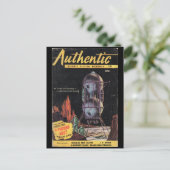 Authentic Science Fiction Maandelijks _Januari 195 Briefkaart (Staand voorkant)