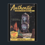 Authentic Science Fiction Maandelijks _Januari 195 Briefkaart<br><div class="desc">Over een explosie uit het verleden. Op zoek naar pulp magazijn omhulsels? We hebben je rug. De kunstpassie van de pulp in je is te vinden in onze grote assortiment van pulp fiction art. Pulp Art heeft een verscheidenheid aan pulp-hoezen van vorig jaar. Dit product bevat Authentic Science Fiction Monthly...</div>