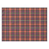 Authentic Scottish Clan Pset Tartan Tafelkleed (Voorkant (Horizontaal))