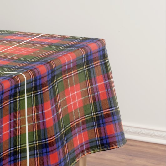 Authentic Scottish Clan Pset Tartan Tafelkleed (Voorbeeld)
