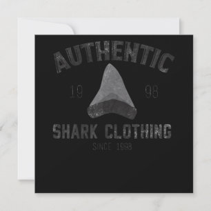 Authentic Shark Clothing Sinds 1998 - Shark Gifts Kaart