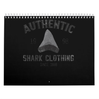 Authentic Shark Clothing Sinds 1998 - Shark Gifts Kalender