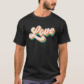 Authentic Soul Retro Love T-shirt (Voorkant)