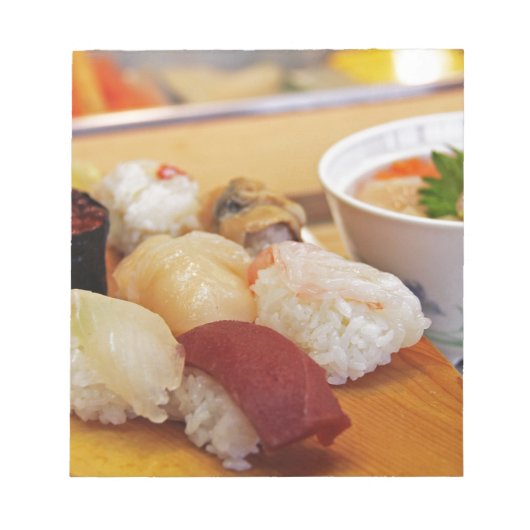Authentic Sushi Sashimi Notitieblok (Voorkant)