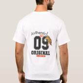 Authentic Tiger 09 Original" Graphic T-Shirt (Achterkant)