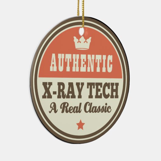 Authentic X-ray Tech  Gift Idea Keramisch Ornament (Rechts)