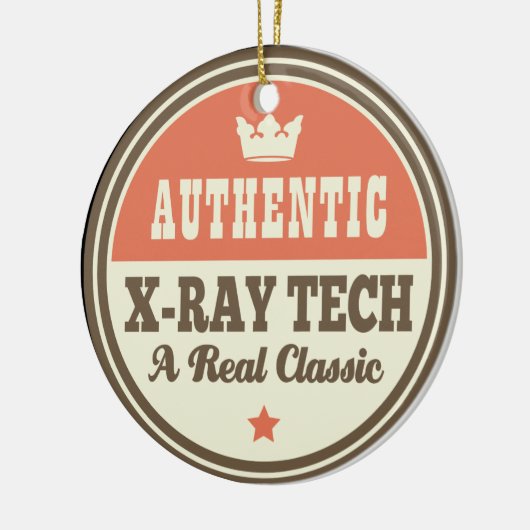 Authentic X-ray Tech  Gift Idea Keramisch Ornament (Links)