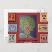 Authentically Me — Briefkaart (Voorkant / Achterkant)