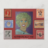Authentically Me — Briefkaart (Voorkant)