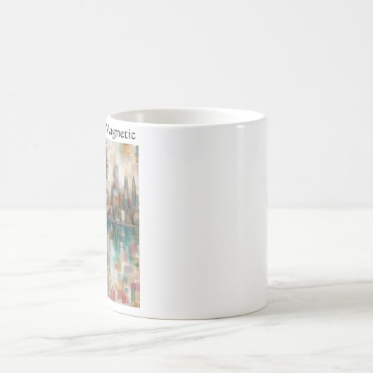 Authenticiteit is magnetisch koffiemok (Center)