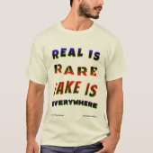 "Authenticiteit ontketend" T-shirt (Voorkant)
