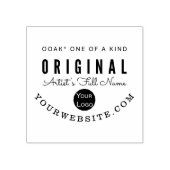 Authenticiteitsstempel voor Oorspronkelijke art Ga Rubberstempel (Afrduk)