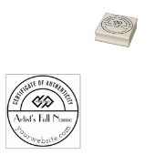 Authenticiteitsstempel voor Oorspronkelijke art Ga Rubberstempel (Gestempeld)