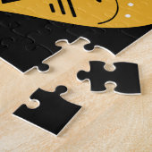 Authentiek Aboriginal abstract masker Legpuzzel (Zijkant)