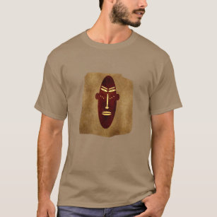 Authentiek Aboriginal abstract masker T-shirt