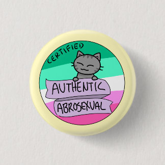 Authentiek Abroseksueel Ronde Button 3,2 Cm