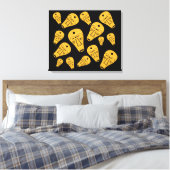 authentiek abstract modern masker canvas afdruk (Insitu (Slaapkamer))