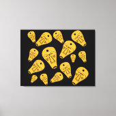 Authentiek abstract modern masker canvas afdruk (Voorkant)