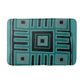 authentiek Afrikaans patroon van modder Badmat (Voorkant)