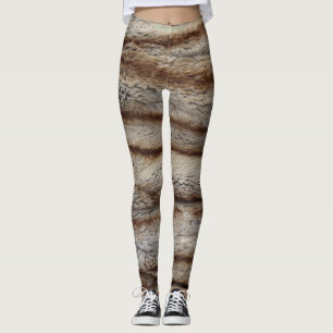 AUTHENTIEK CHINCHILLA FUR 2 LEGGINGS