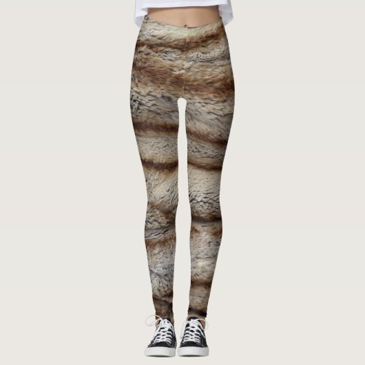 AUTHENTIEK CHINCHILLA FUR 2 LEGGINGS (Voorkant)