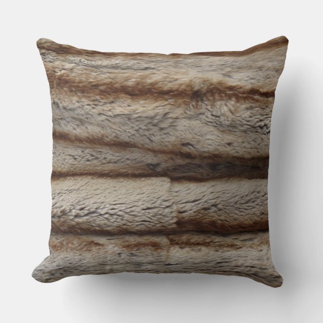 AUTHENTIEK CHINCHILLA FUR PILLOW HORIZONTAL KUSSEN (Voorkant)