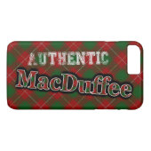 Authentiek Clan MacDuffee Schots Tartan Design Case-Mate iPhone Case (Achterkant (Horizontaal))
