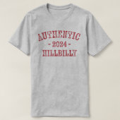 AUTHENTIEK HILLBILLY 2024 T-SHIRT (Design voorkant)
