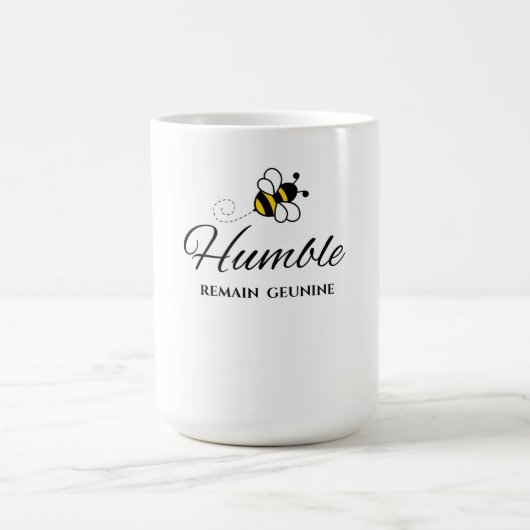 AUTHENTIEK JIJ, WIT 0,45 LITER BEE HUMBLE KOFFIEMOK (Center)
