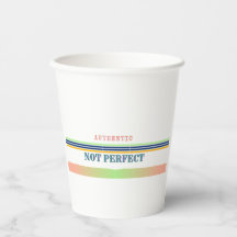 "Authentiek Niet Perfecte Feestpapierbeker – Moder