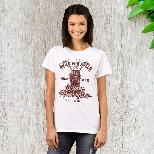 Authentiek ontwerp voor snelheid t-shirt