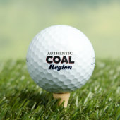 Authentiek steenkoolgebied golfballen (Insitu Shirt)