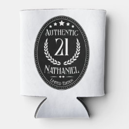 authentiek voor hem 21ste verjaardag blikjeskoeler