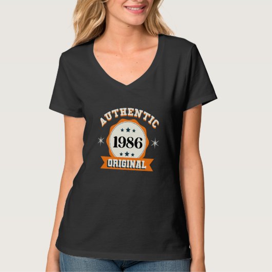 Authentieke 1986 origineel t-shirt (Voorkant)