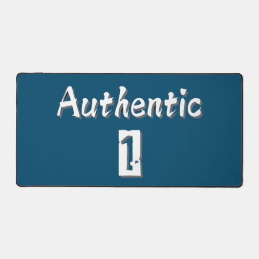Authentieke 1 Desk Mat (Voorkant)