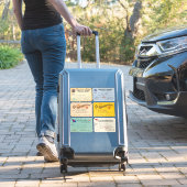 Authentieke Alaska en Pacific Steamship Pass 1900s Sticker (Koffer Insitu)