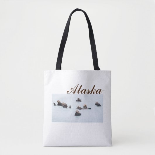 Authentieke Alaska Gift Objecten - Zee Otter Bag Tote Bag (Voorkant)
