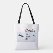 Authentieke Alaska Gift Objecten - Zee Otter Bag Tote Bag (Achterkant)