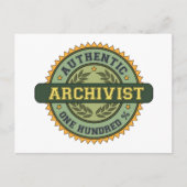 Authentieke Archivist Briefkaart (Voorkant)