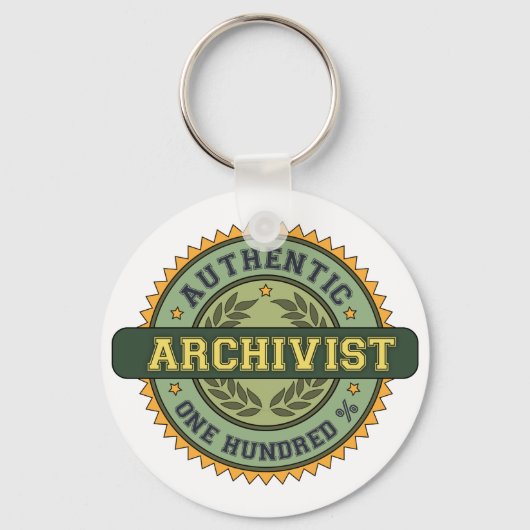 Authentieke Archivist Sleutelhanger (Voorkant)